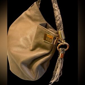 Halogen by Nordstrom leather hobo shoulder bag. NWOT